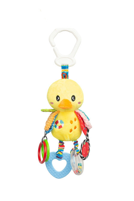 Colorful Travel Rattle – Duck Sensillo