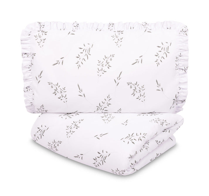 Bedding Set 2 Pieces Branch, Green 100X135 Cm Sensillo
