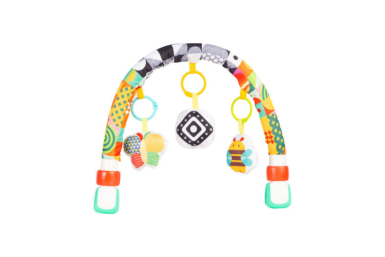 Educational Toy – Rattle Stroller With Pattern (0316) Caretero Toyz