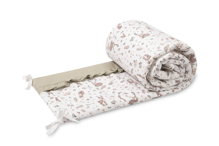 Обиколник за бебешко легло Forest Beige 180х30 Sensillo