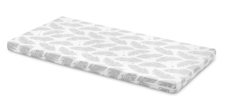 Mattress for the crib, gray feathers, 120x60x6cm, Sensillo