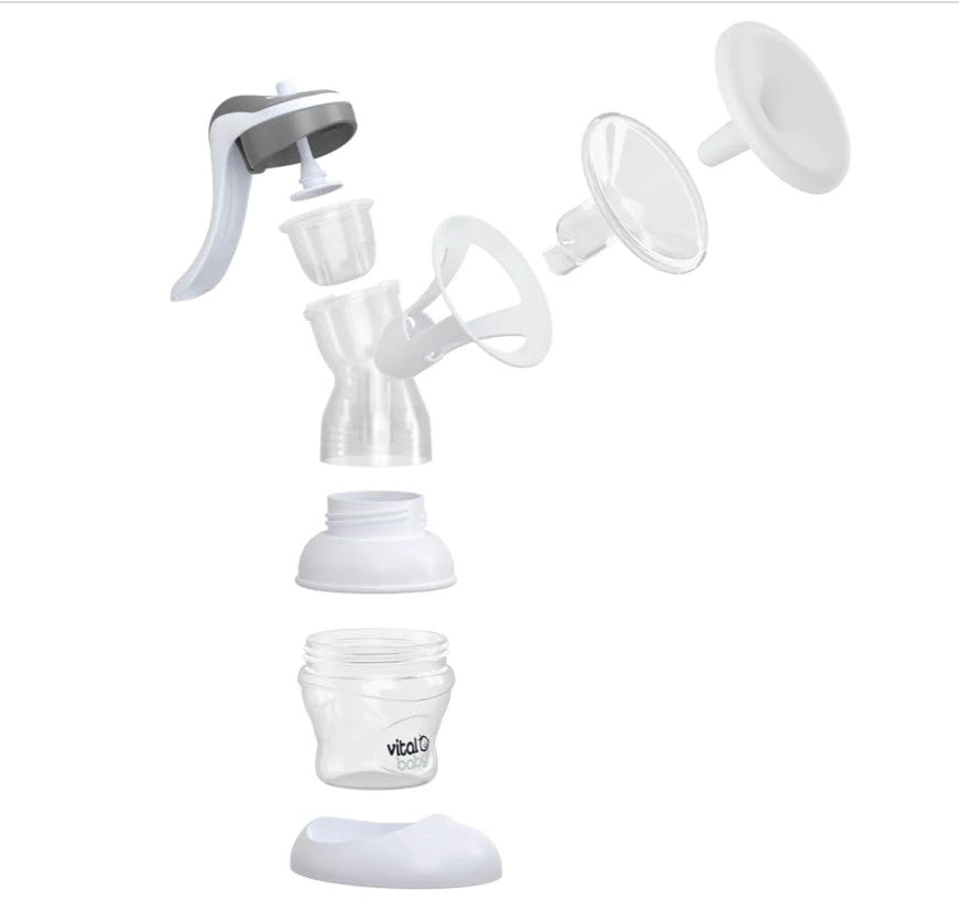 Ръчна Помпа За Кърма Flexcone +6 Броя Подплънки Vital Baby