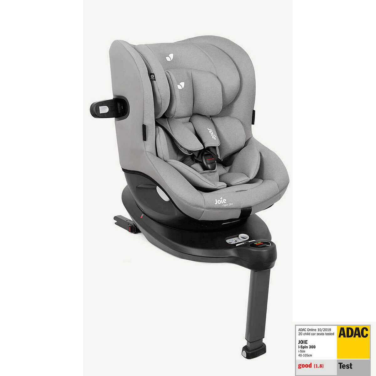 Стол за кола Joie i-Spin 360 (0-18 кг) R129 Цвят Grey Flannel