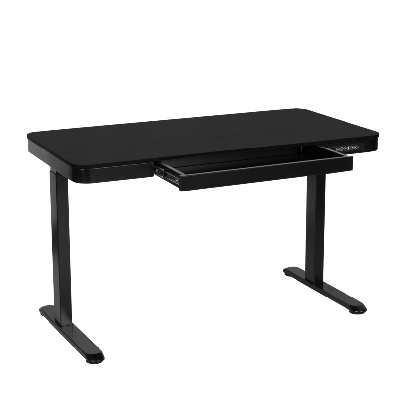 Ergonomic adjustable desk Carmen CR-118 E - 150 cm - black