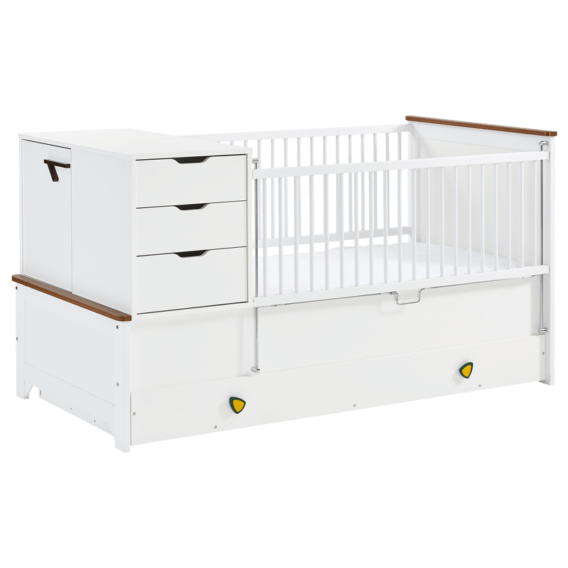 Бебешка кошара и детско легло 2в1 KAKULE 80х180