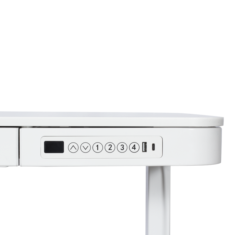 Ergonomic adjustable desk Carmen CR-118 E - 140 cm - white