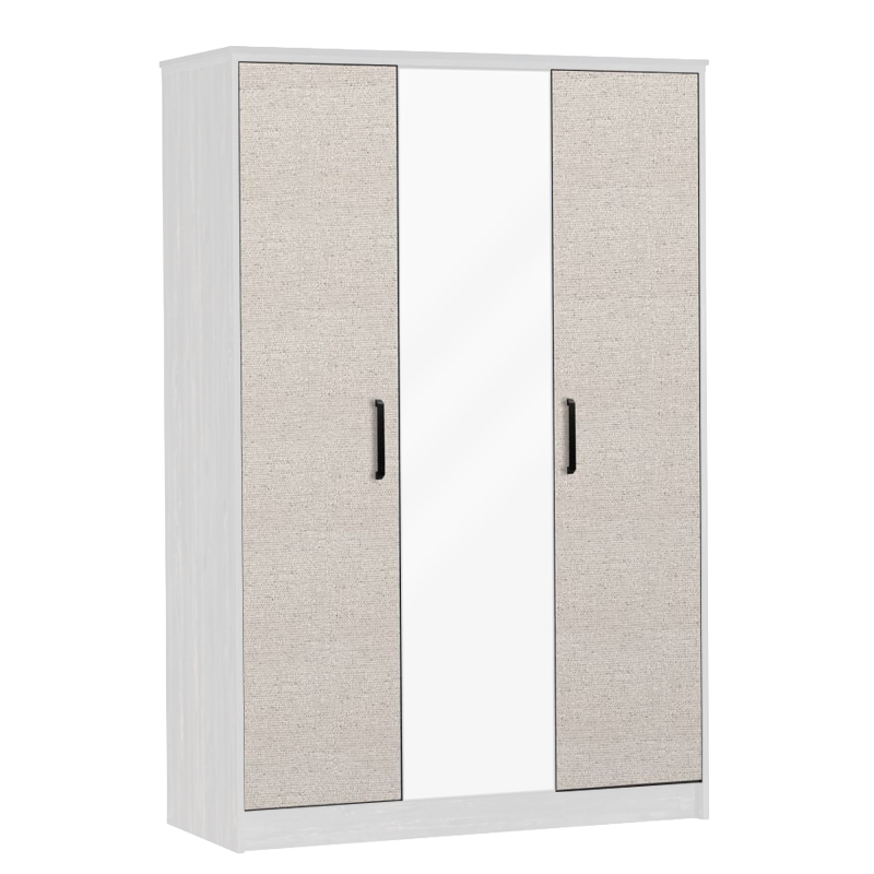 Set of 2 wooden wardrobe doors COSMOS
