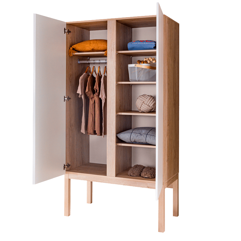 Double-door children's wardrobe PALERMO
