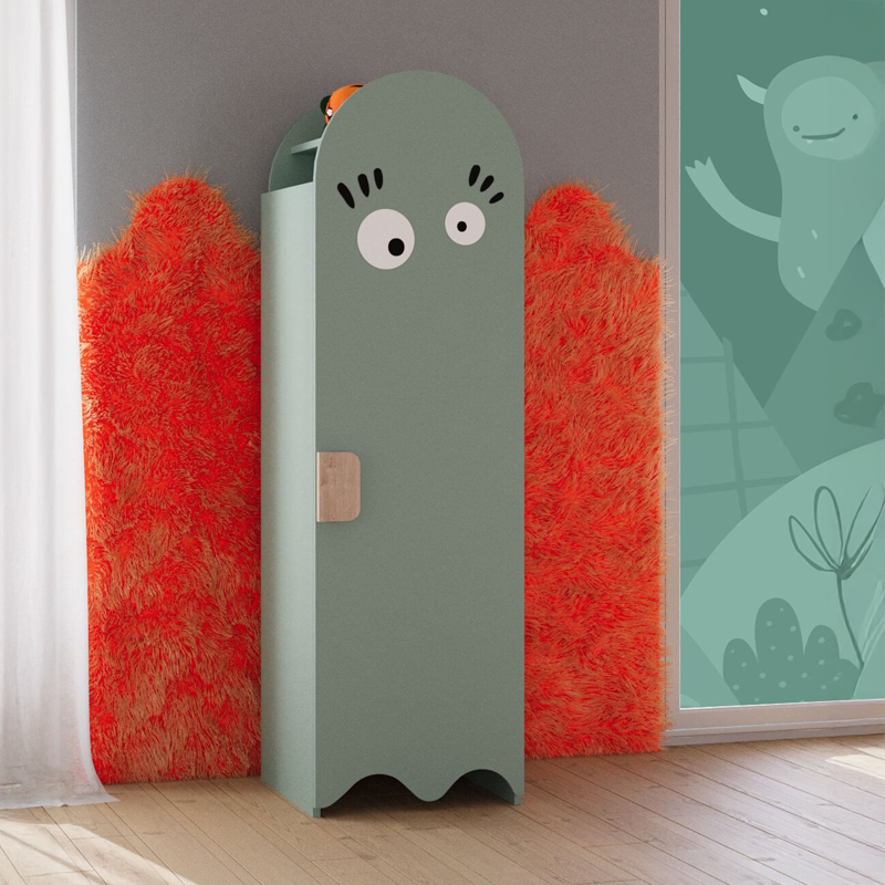 Single-door children's wardrobe LOOK
