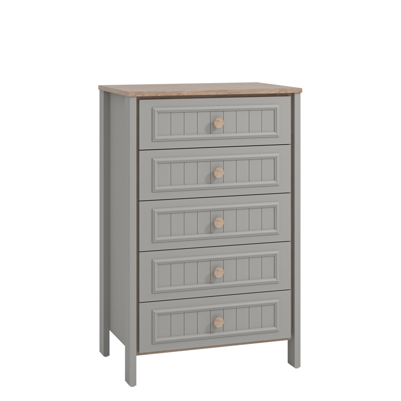 High chest of drawers NOVI