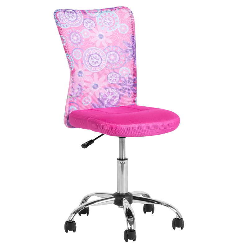 Children's chair Carmen 7022-1 LUX - pink