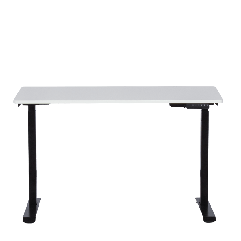 Ergonomic height-adjustable desk Carmen CR-119 - white-black