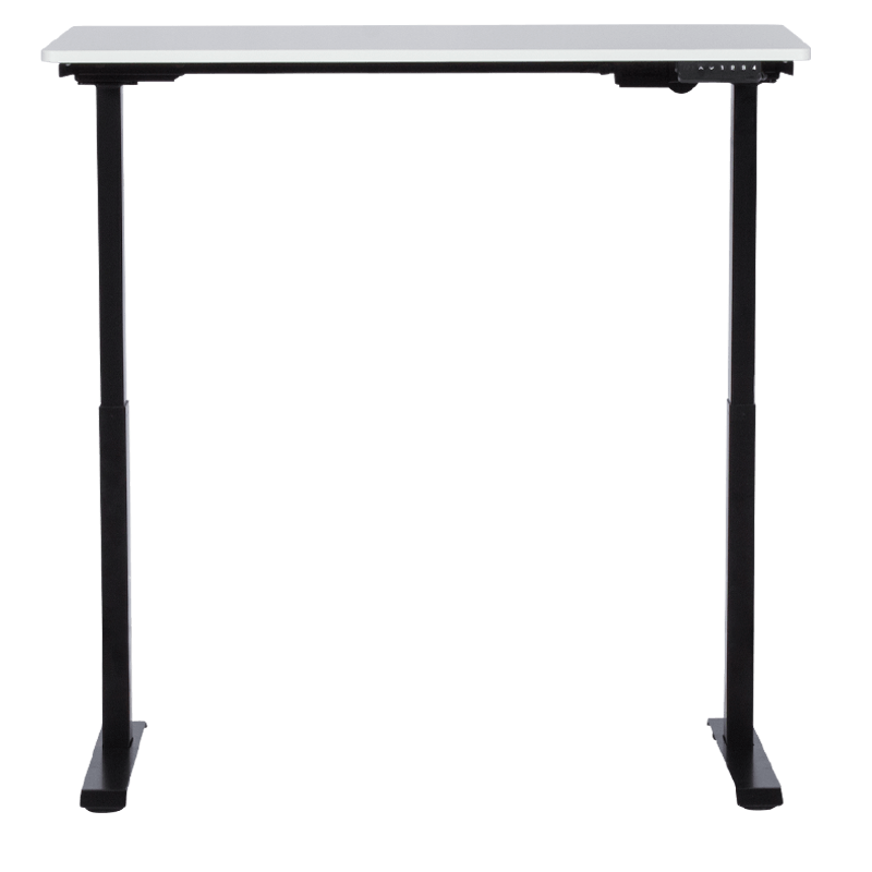 Ergonomic height-adjustable desk Carmen CR-119 - white-black
