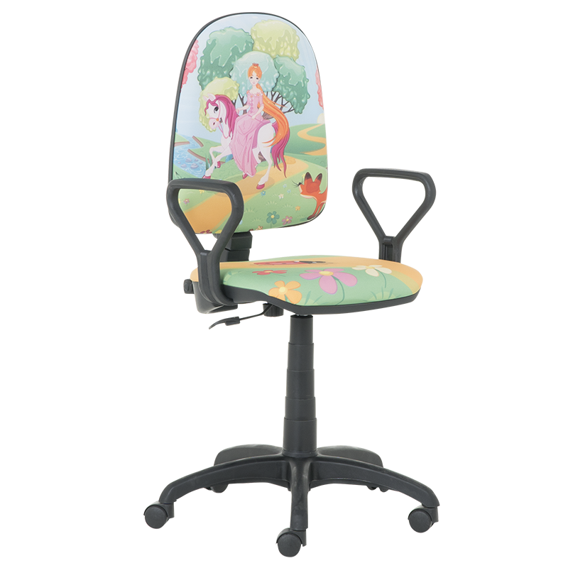 Prestige children's chair with armrests - princesses