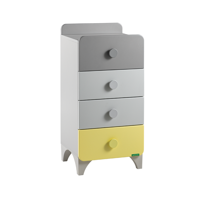 Children's chest of drawers with 4 drawers MINIA