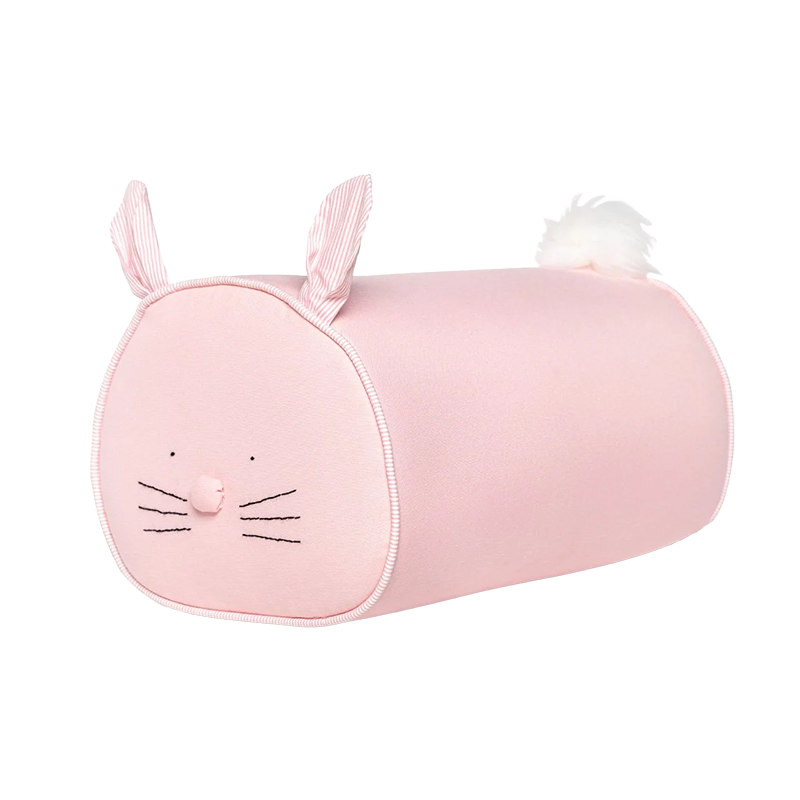 Children's pillow PINK HOUSE - bunny