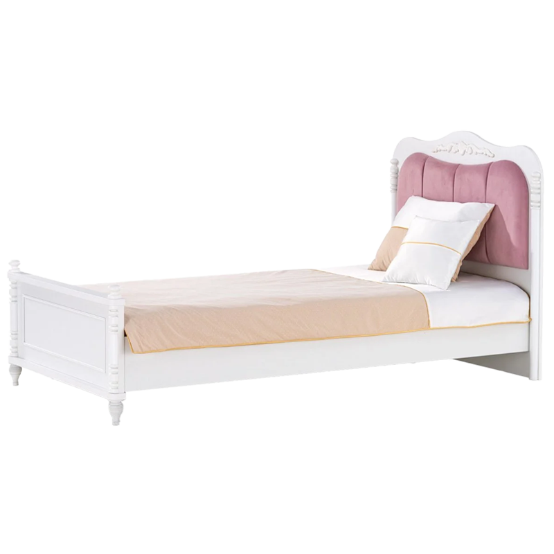 Children's bed NIL 120 x 200 - white
