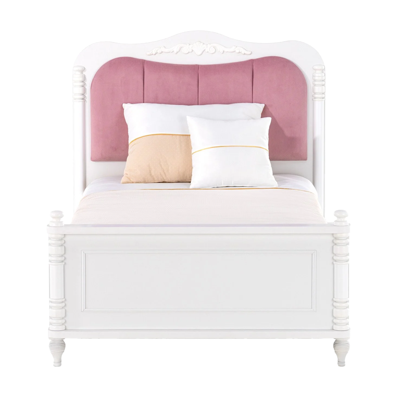 Children's bed NIL 120 x 200 - white