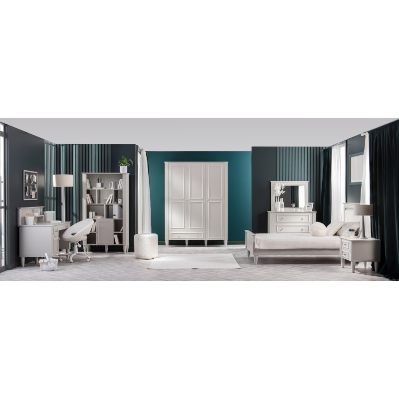 Children's bed with chest of drawers EFFIE 100 x 200