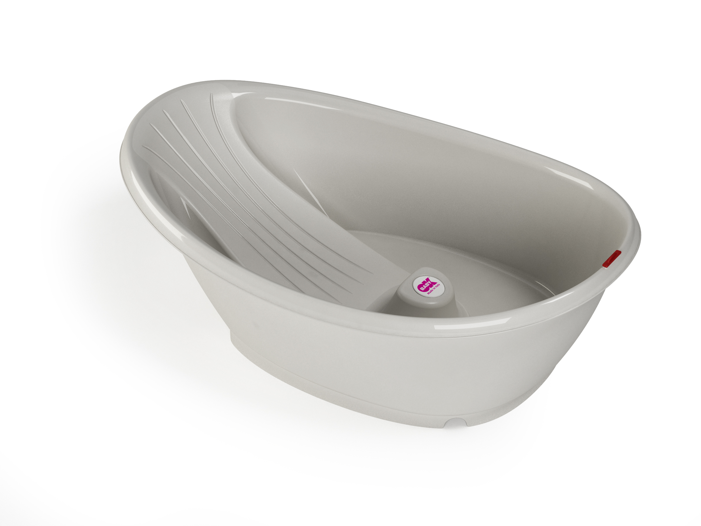 Бебешка вана Бела светло сива