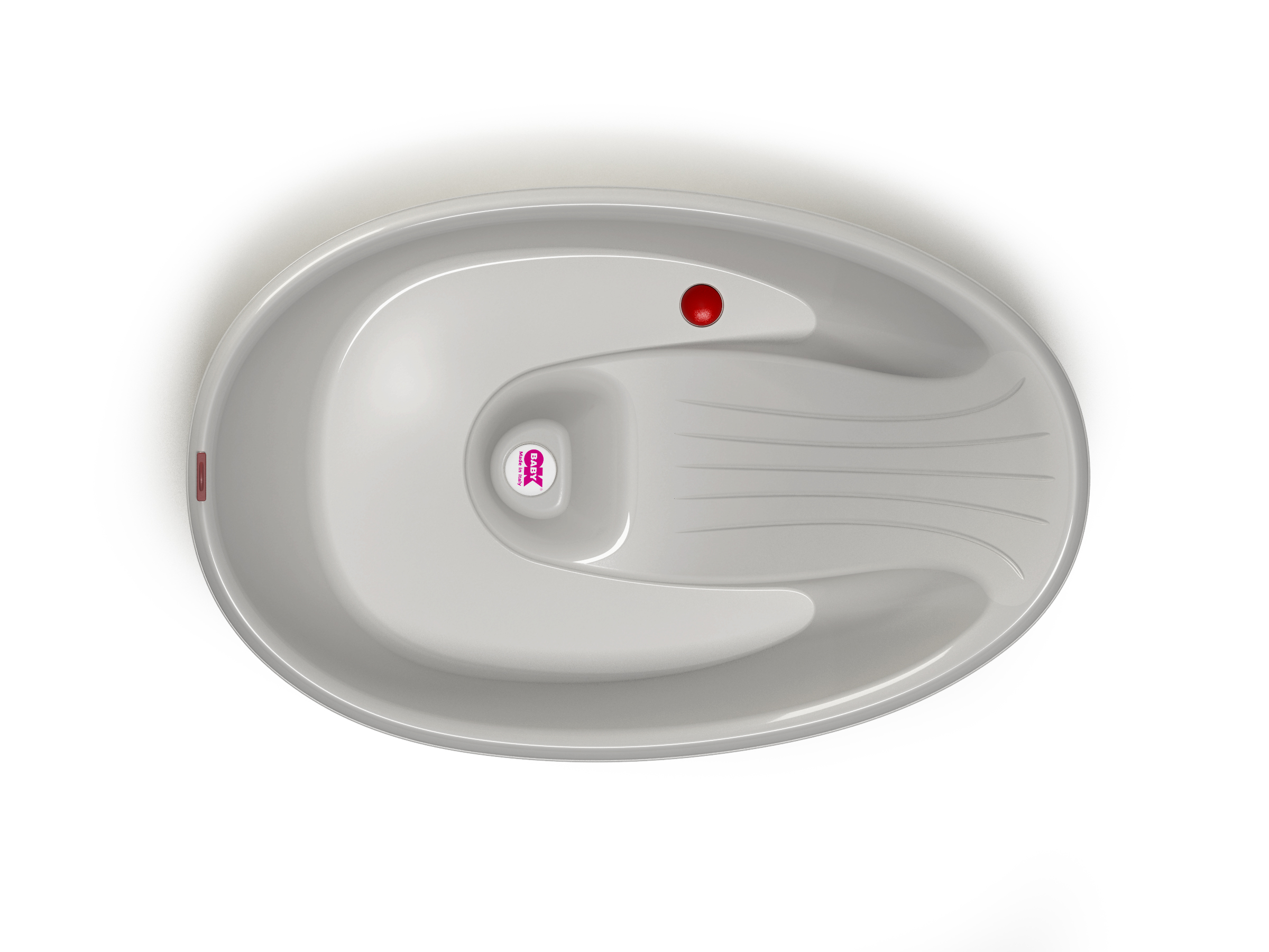 Бебешка вана Бела светло сива