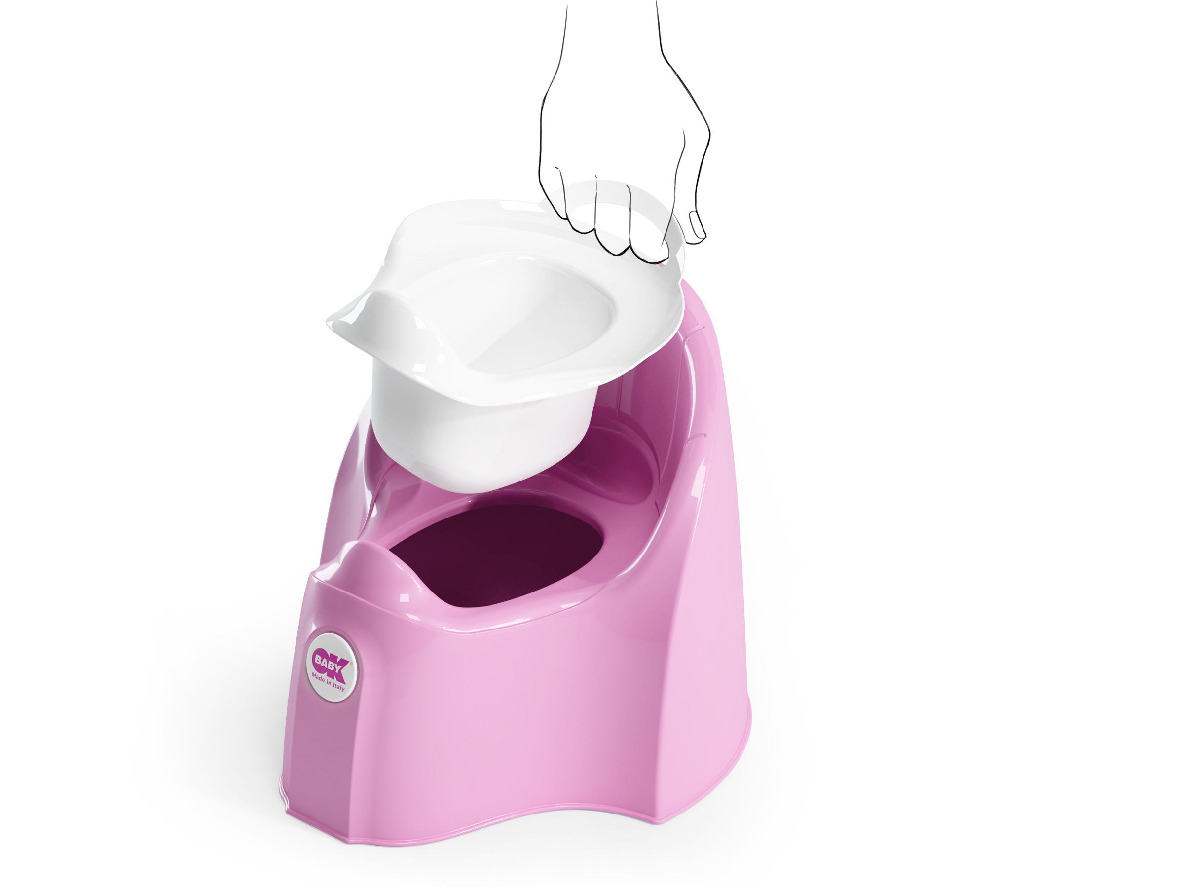 Baby pot Pasha pink