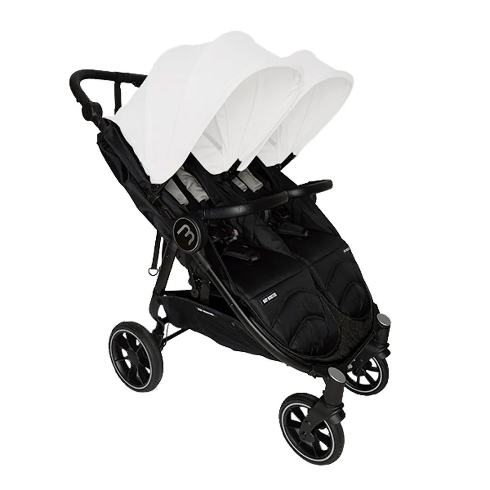 Бебешка количка за близнаци Easy Twin 4 черна