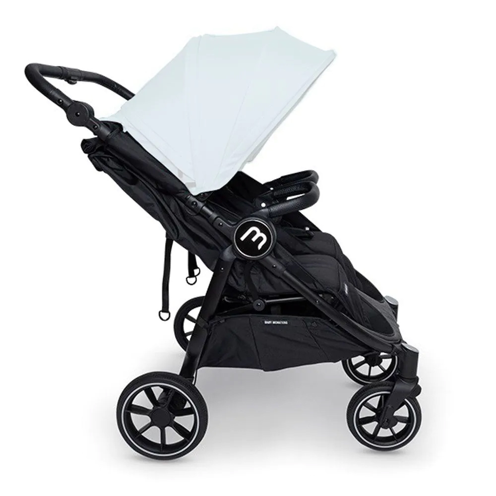 Бебешка количка за близнаци Easy Twin 4 черна
