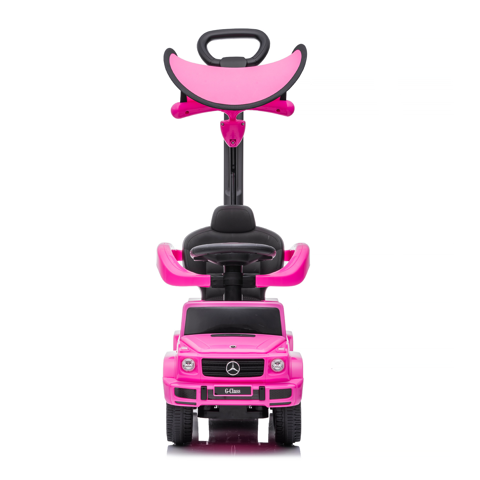 Ride on car with handle MERCEDES BENZ G350 pink