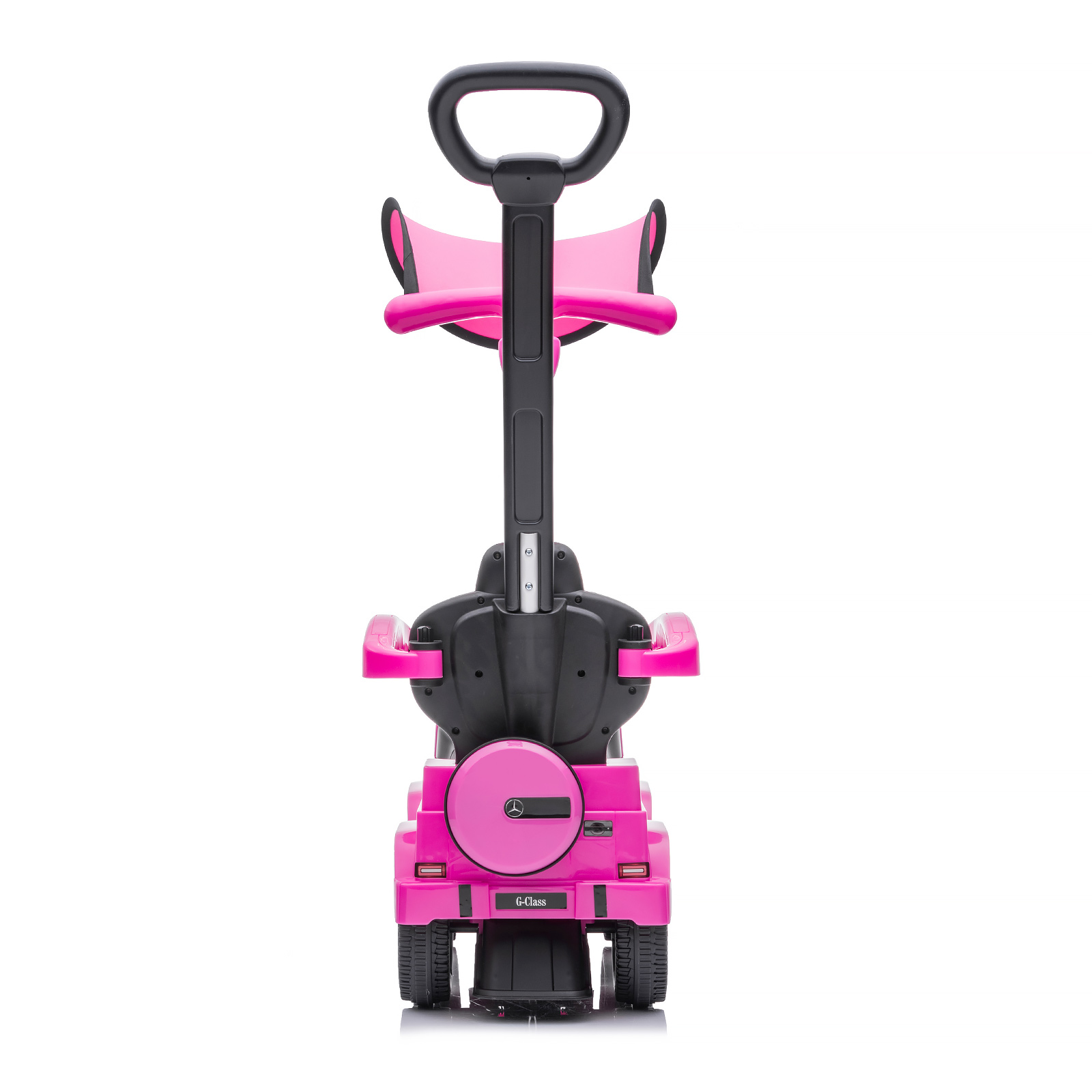 Ride on car with handle MERCEDES BENZ G350 pink