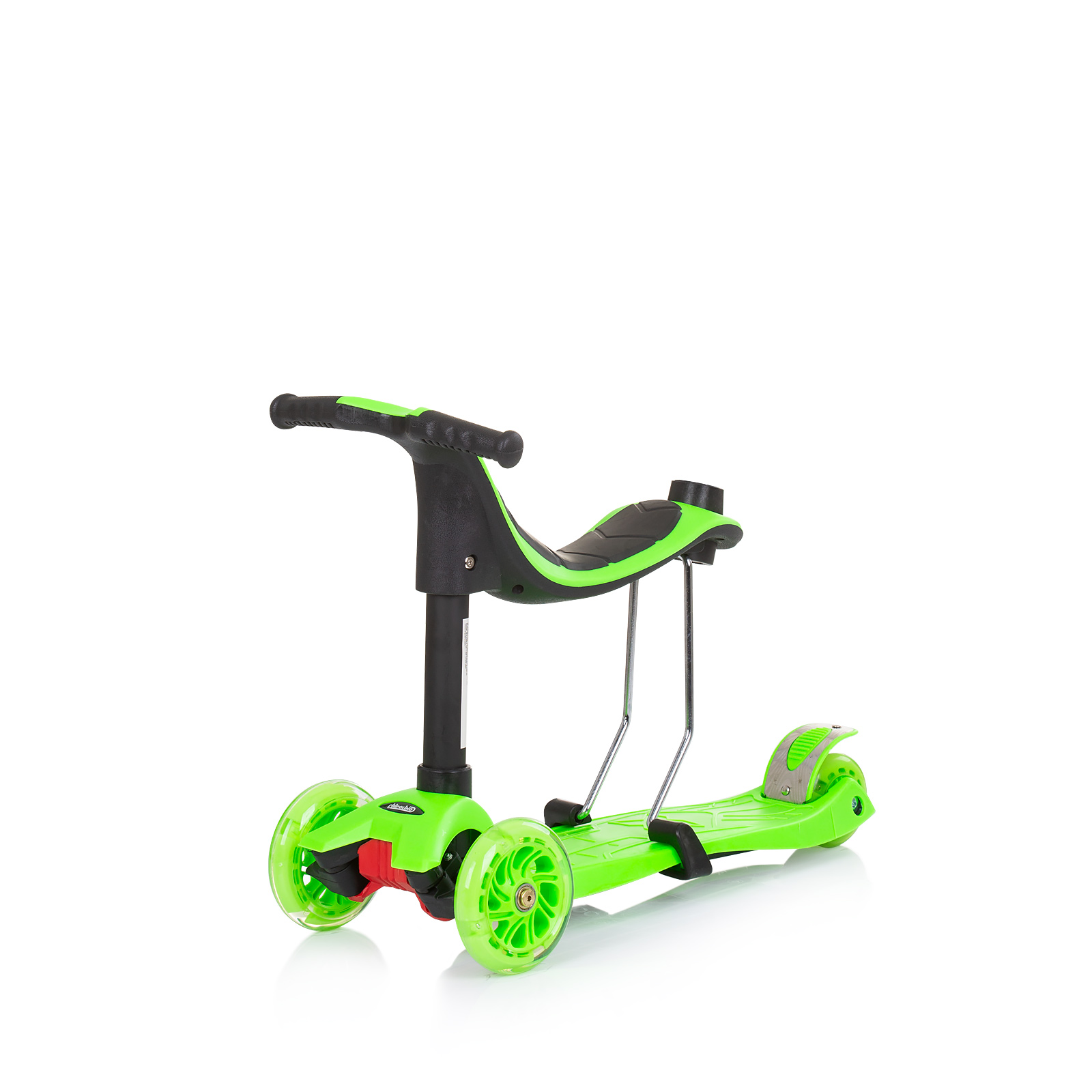 Multi Plus scooter with green handle