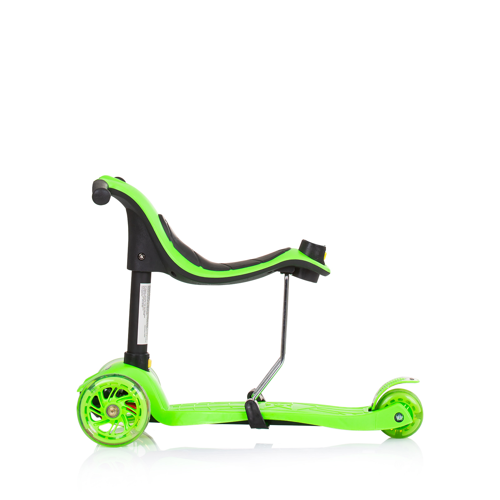 Multi Plus scooter with green handle