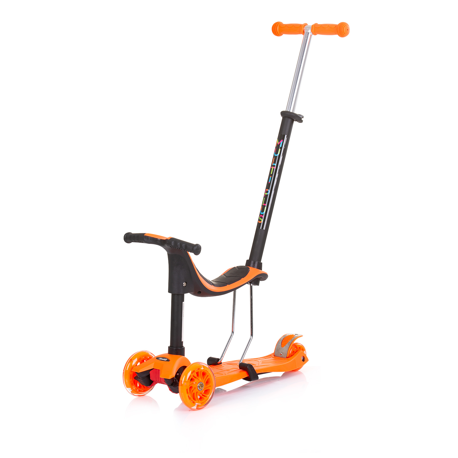 Multi Plus scooter with orange handle