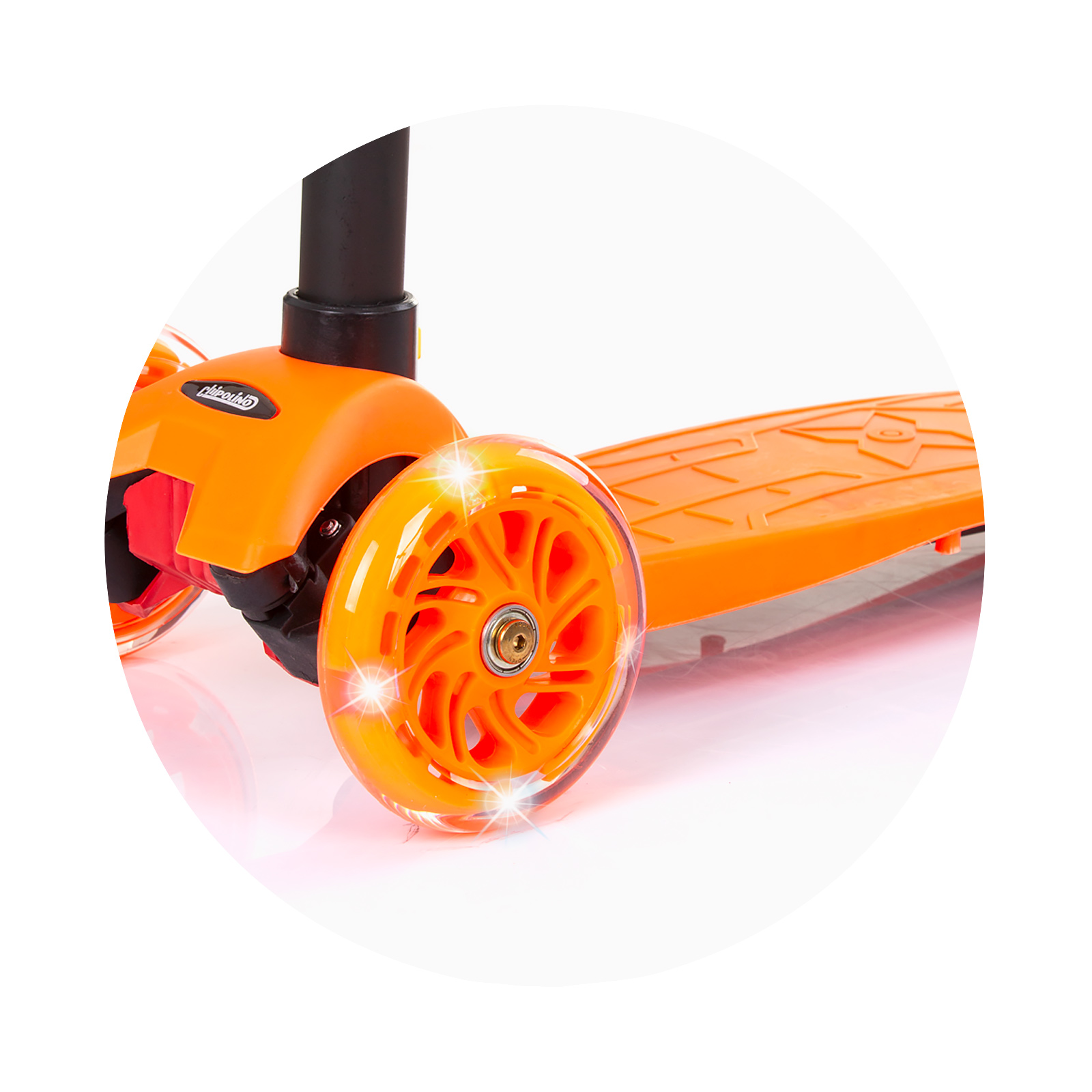 Multi Plus scooter with orange handle