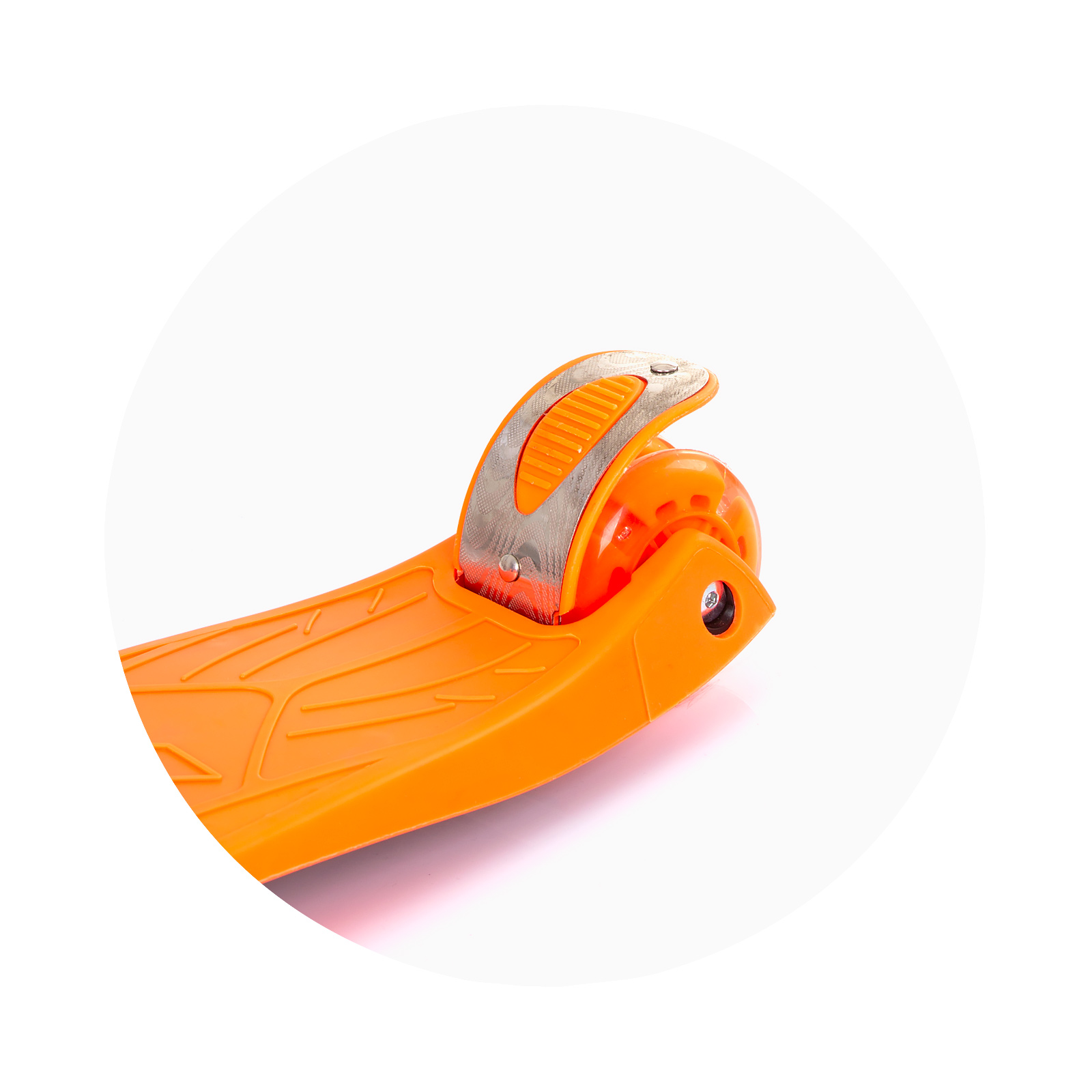 Multi Plus scooter with orange handle