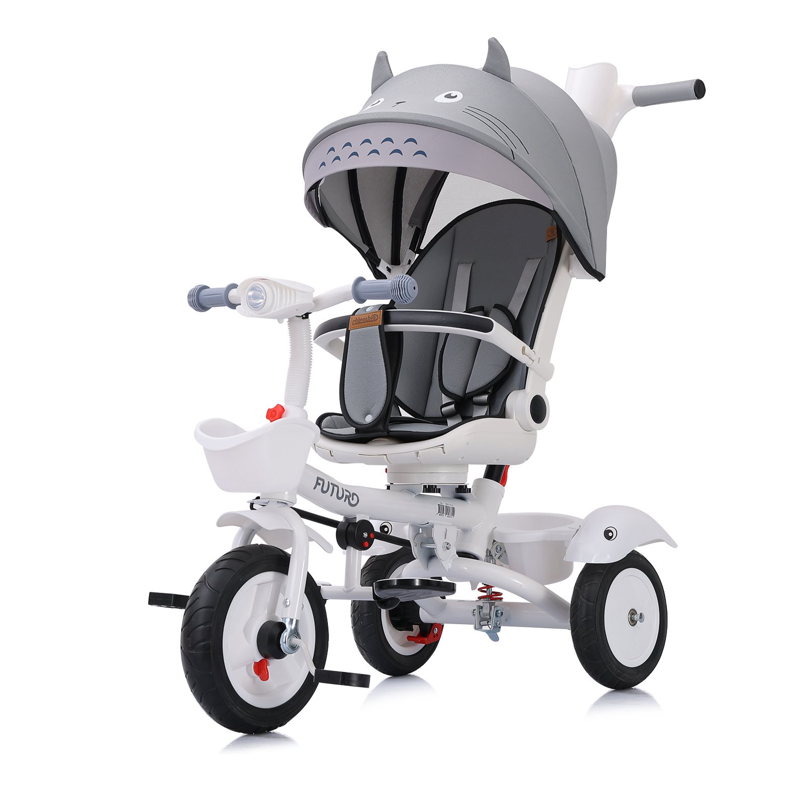 Tricycle with canopy 360 seat 