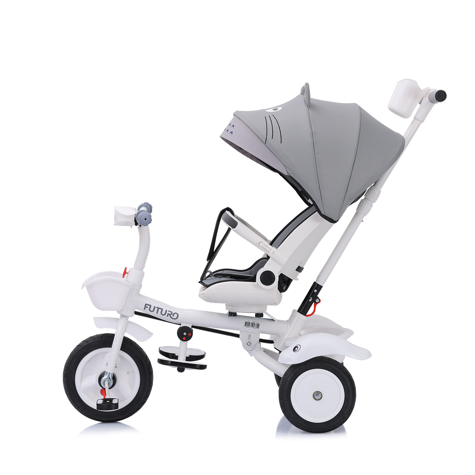Tricycle with canopy 360 seat 