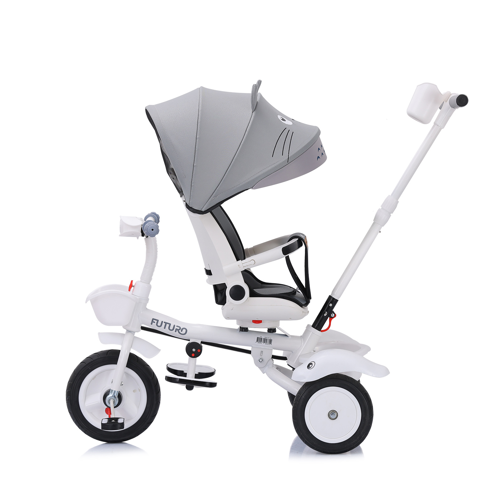 Tricycle with canopy 360 seat 