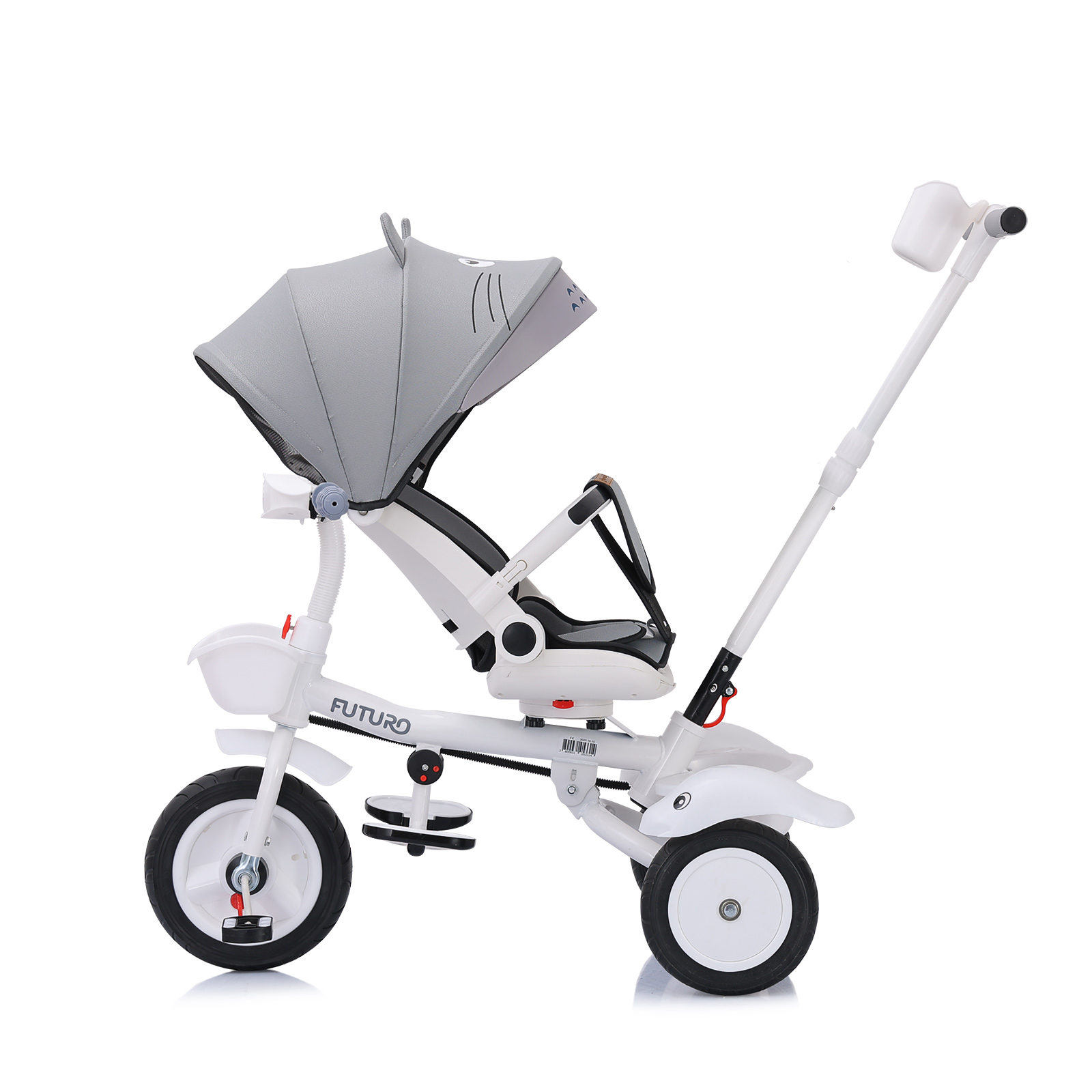 Tricycle with canopy 360 seat 