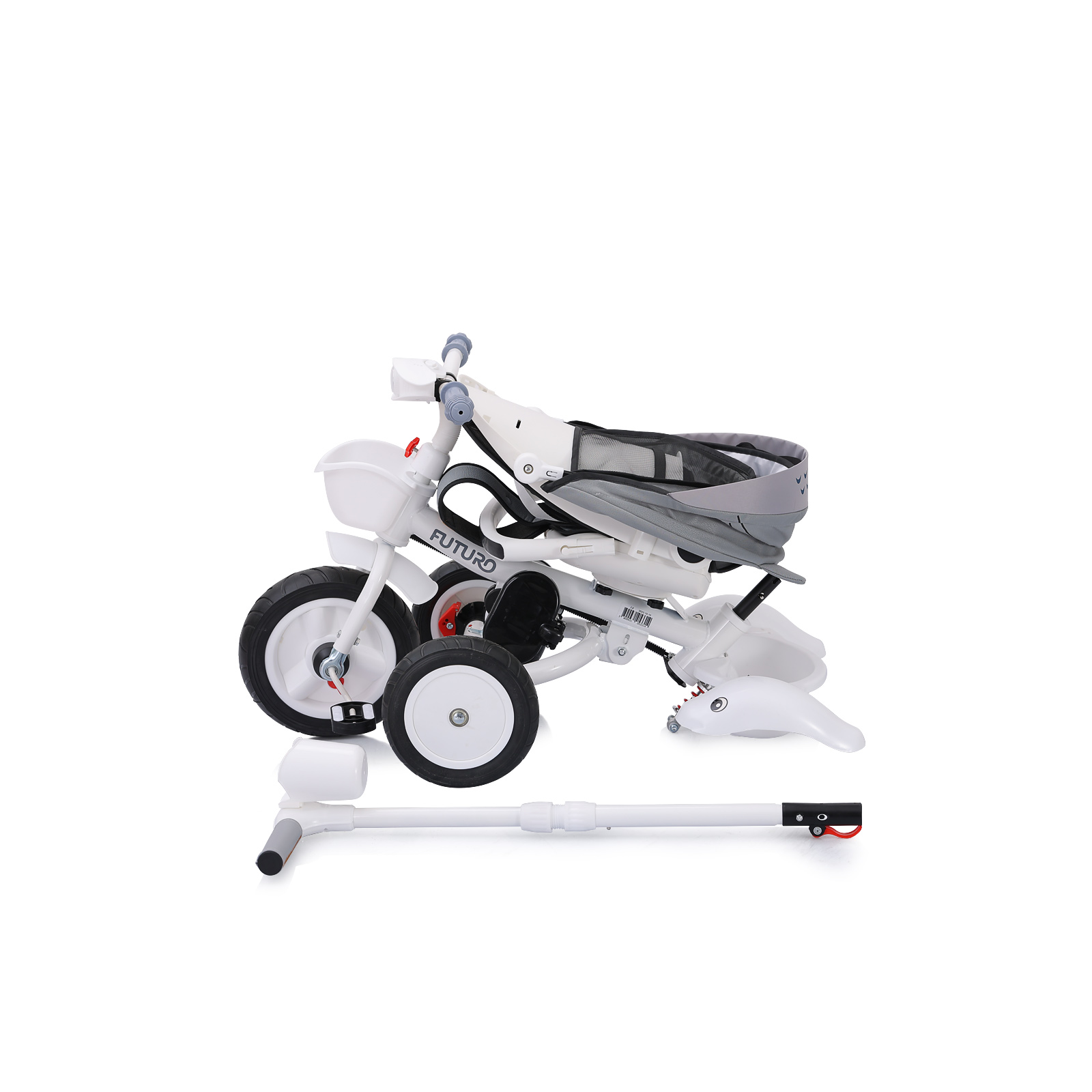 Tricycle with canopy 360 seat 