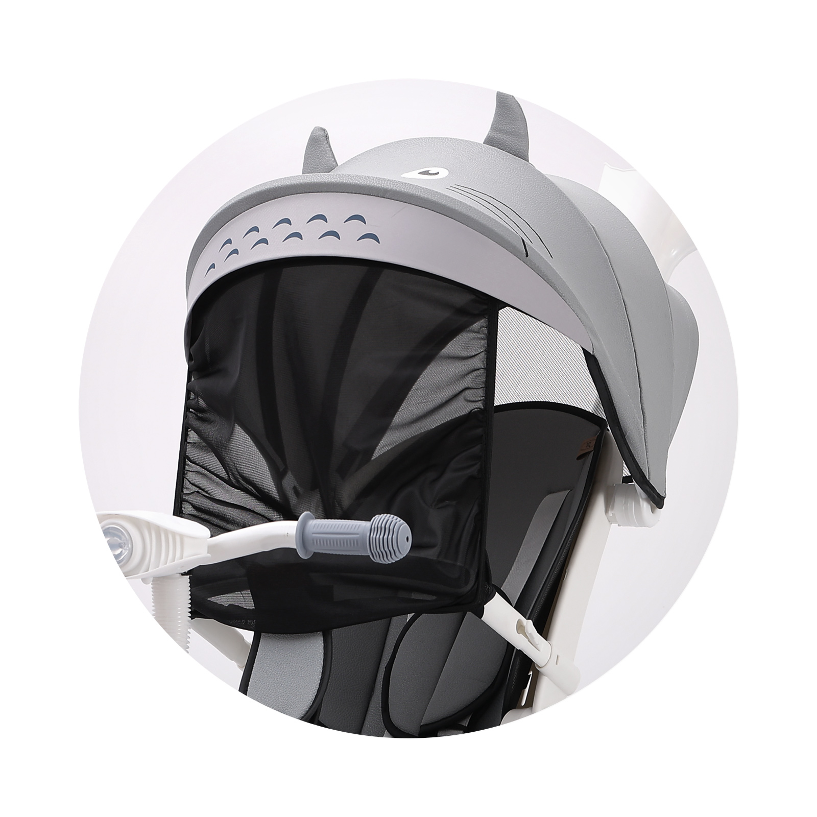 Tricycle with canopy 360 seat 