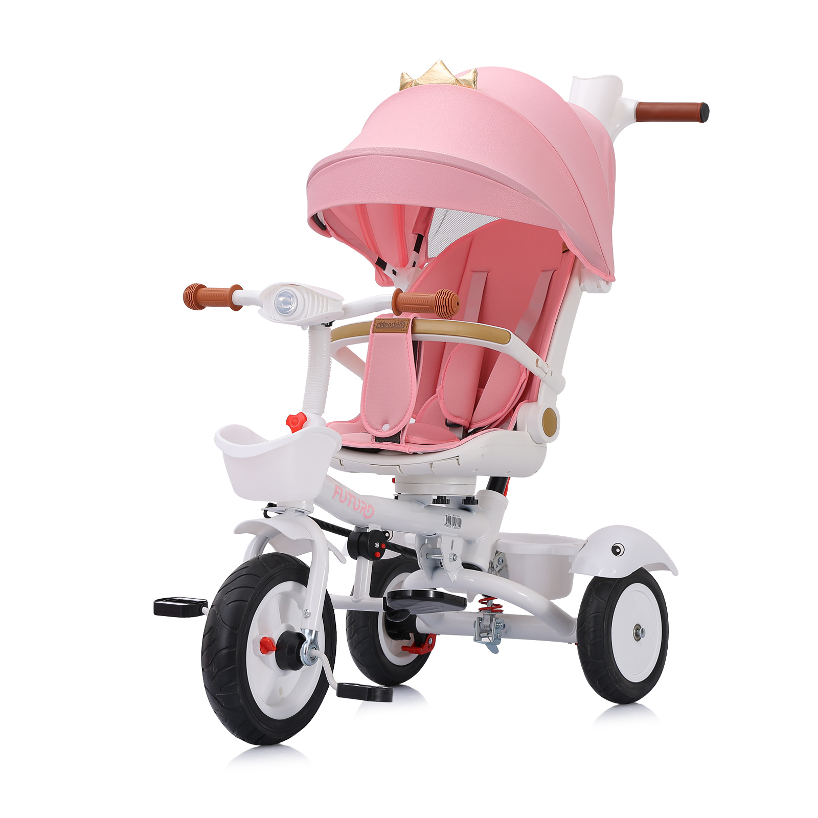 Tricycle with canopy 360 seat 