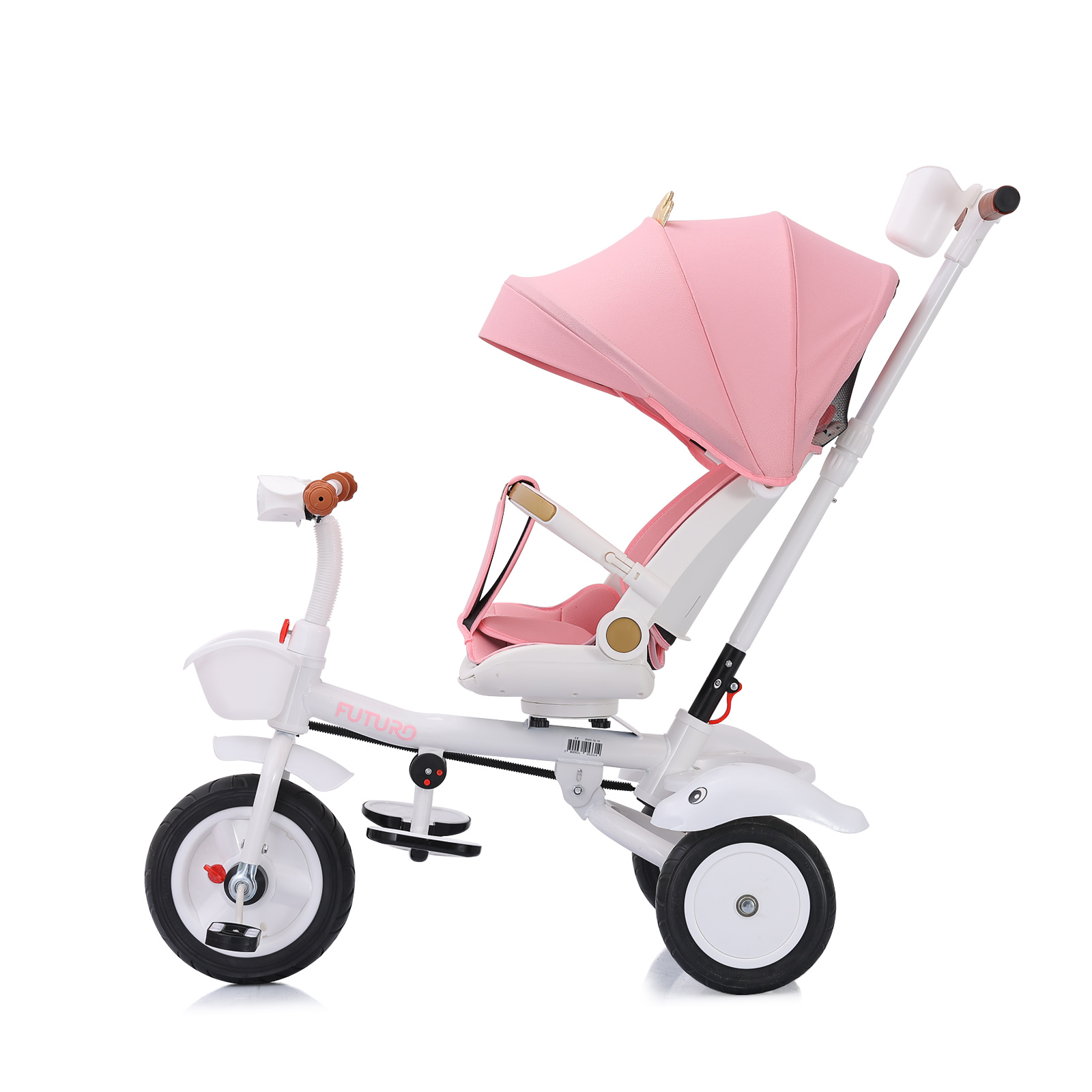 Tricycle with canopy 360 seat 