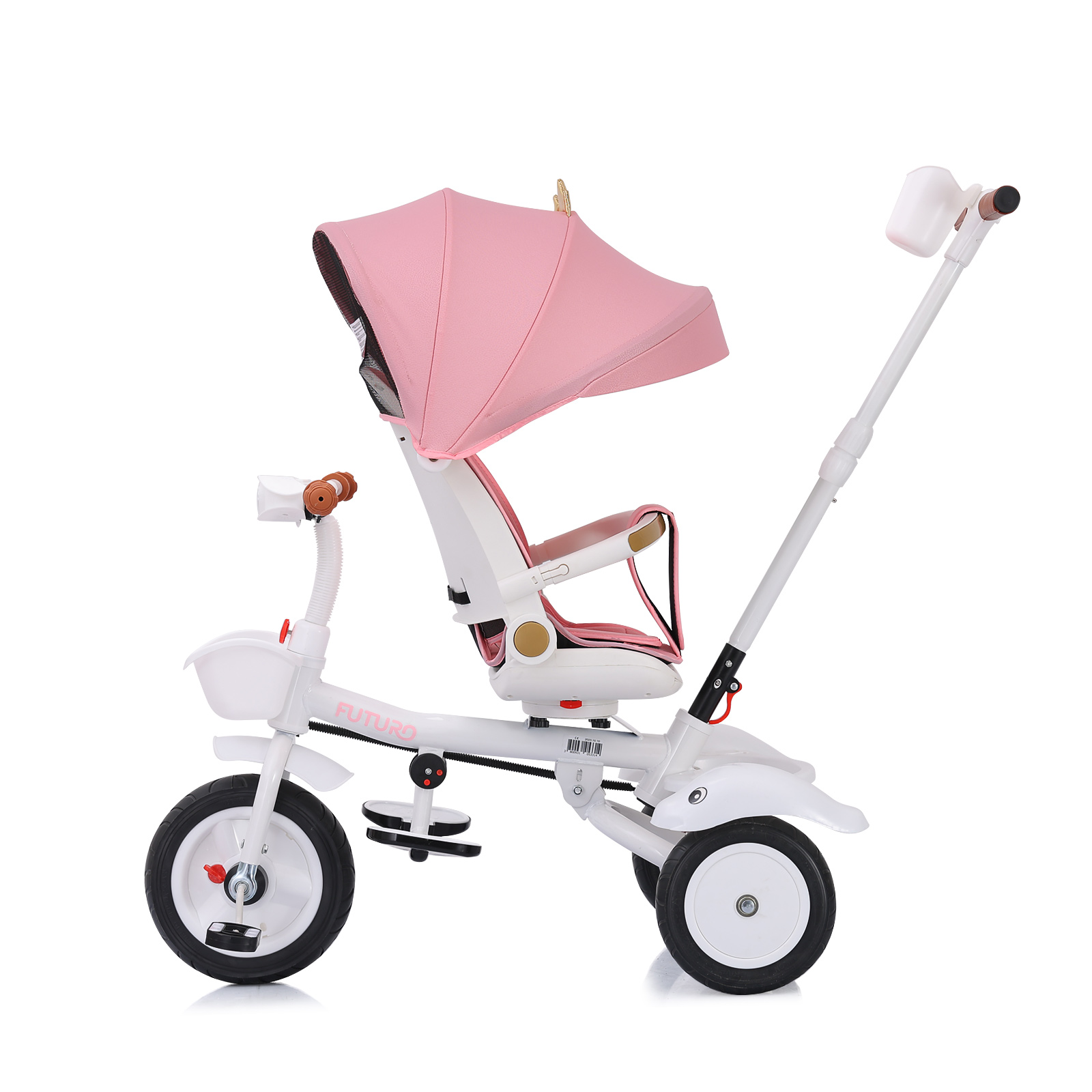 Tricycle with canopy 360 seat 