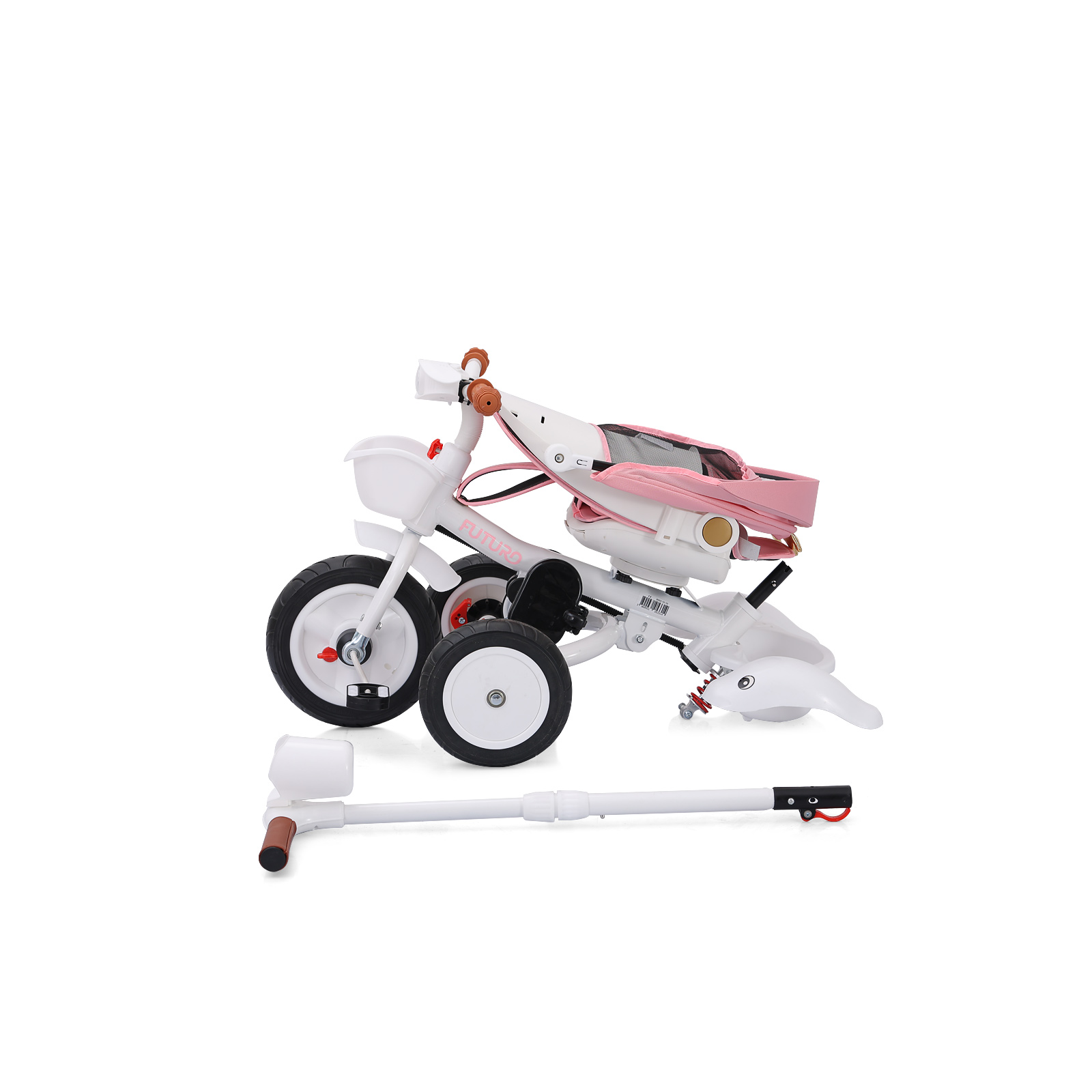 Tricycle with canopy 360 seat 