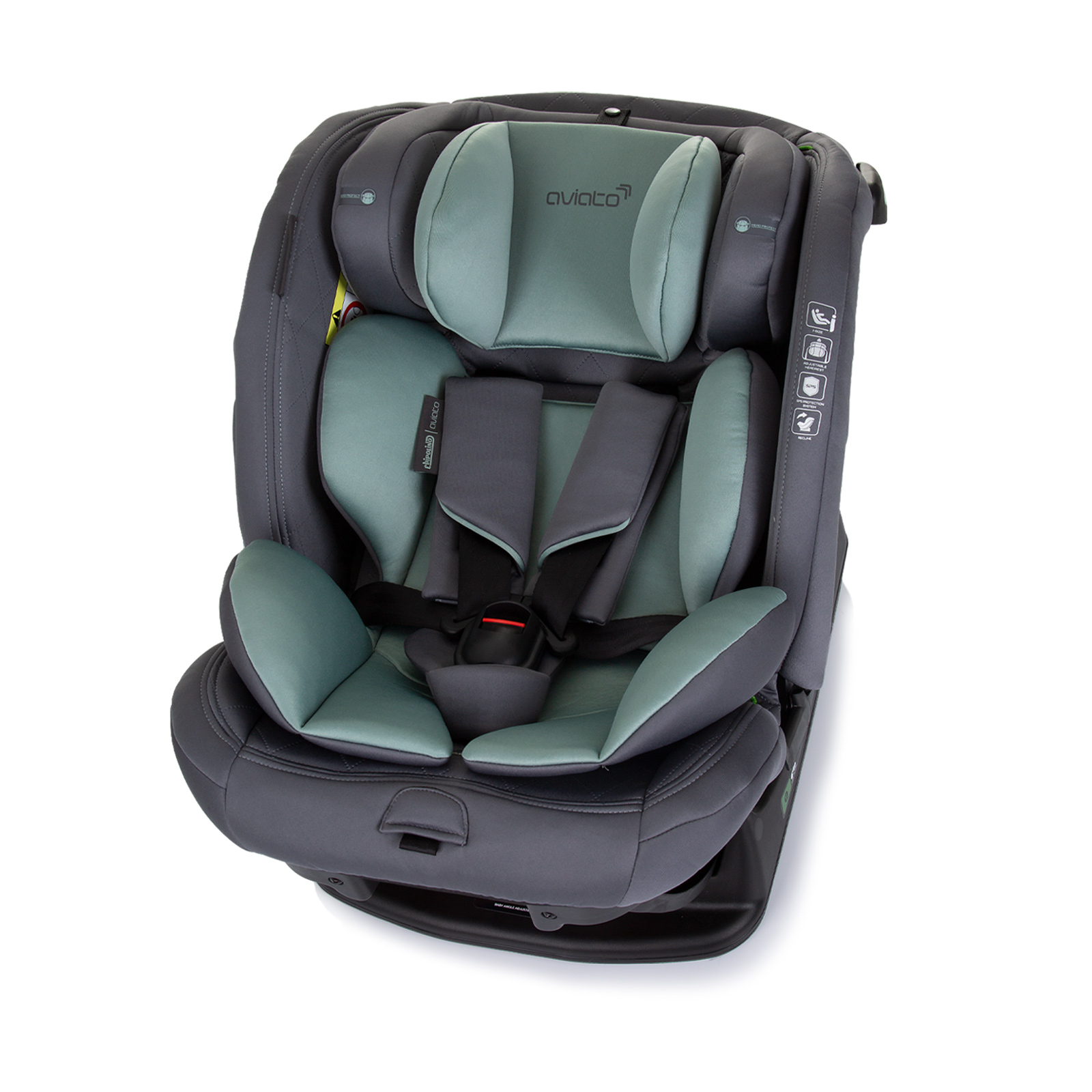 Car seat I_SIZE 40-150 cm AVIATO pastel green