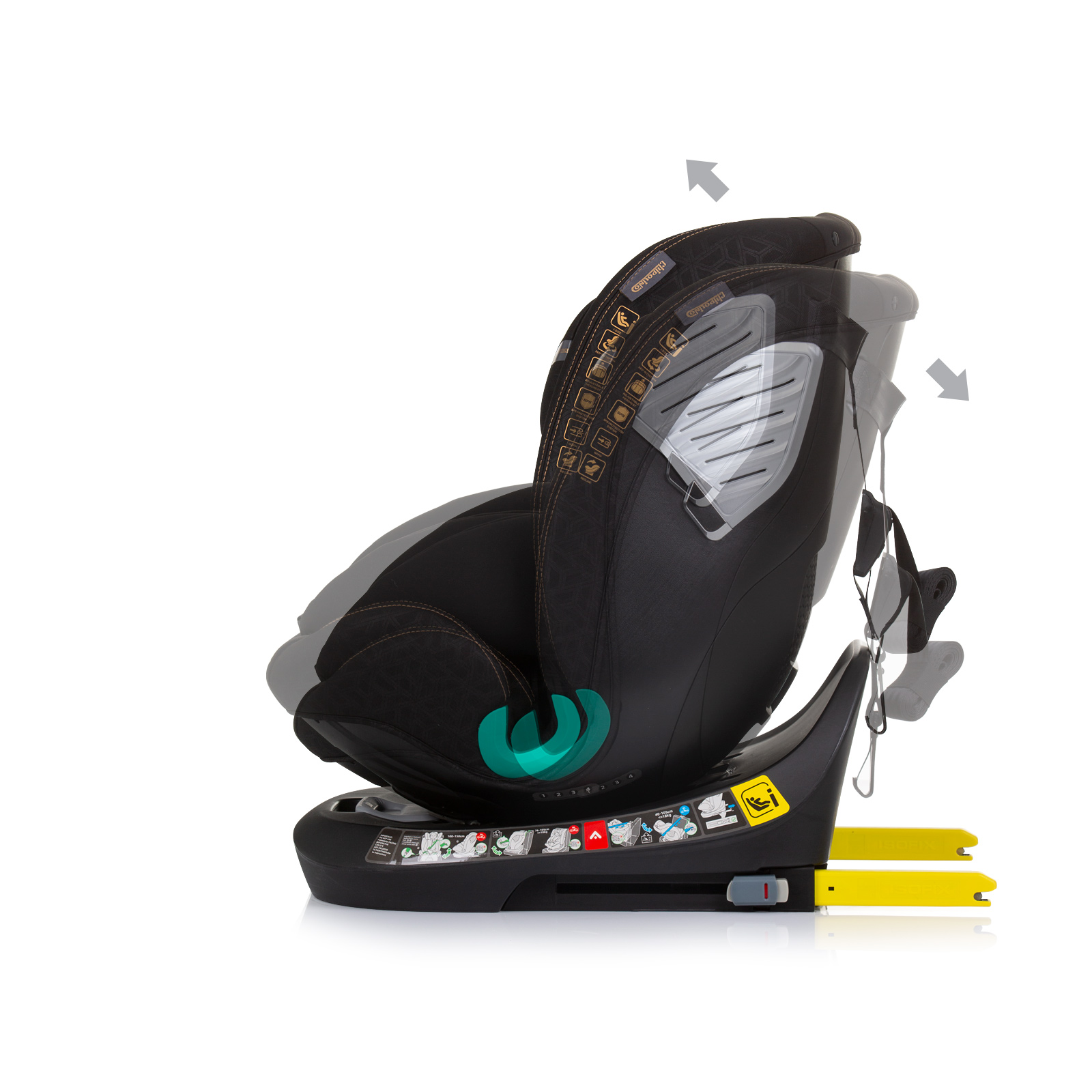 Car seat I-SIZE 40-150 cm ISOFIX 360 