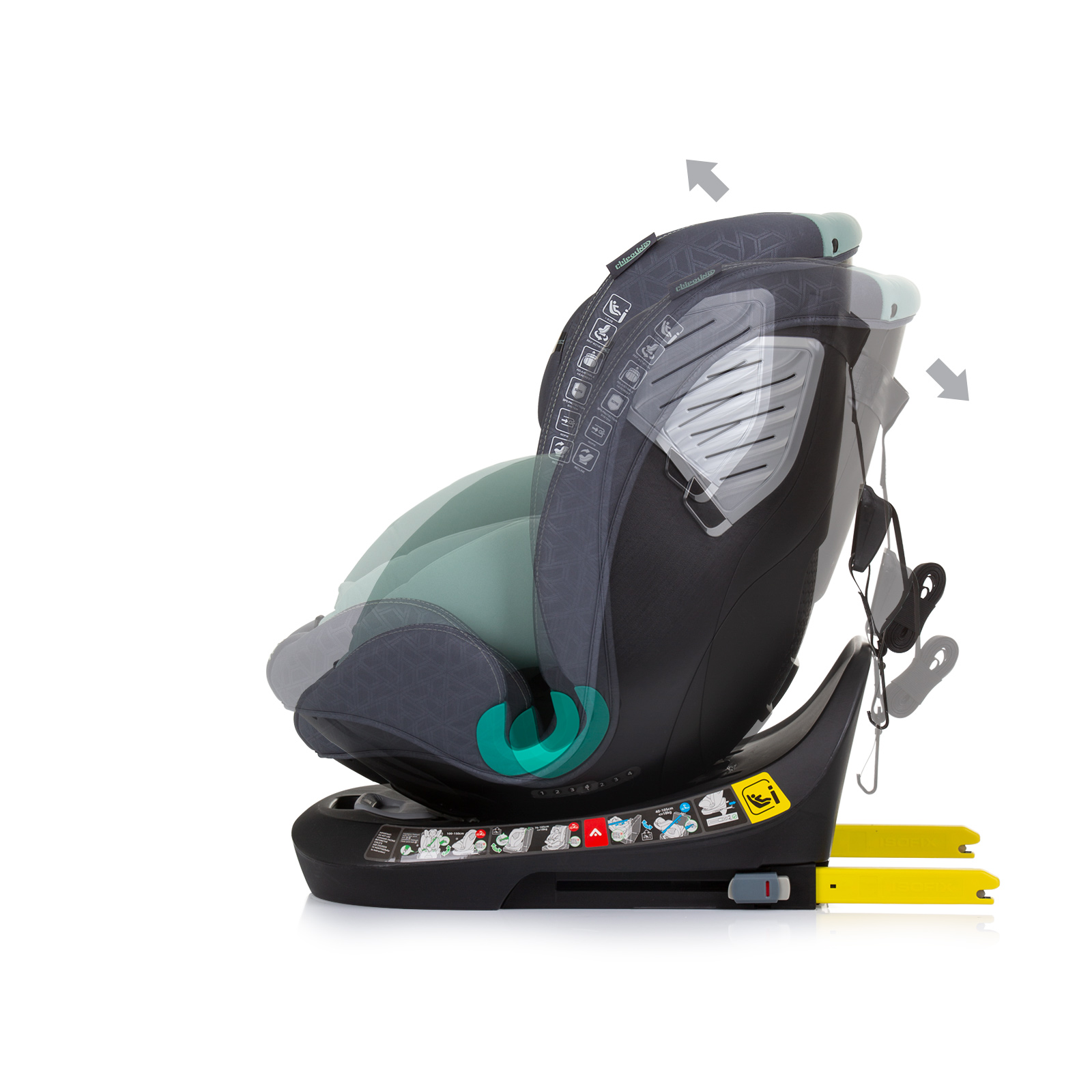 Car seat I-SIZE 40-150 cm ISOFIX 360 