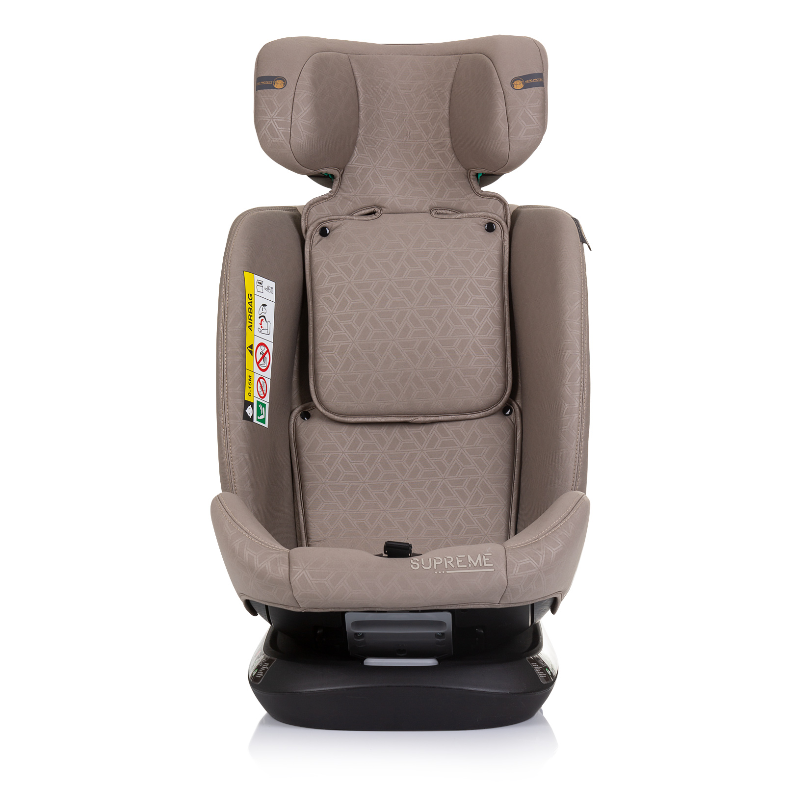 Car seat I-SIZE 40-150 cm ISOFIX 360 SUPREME macadamia