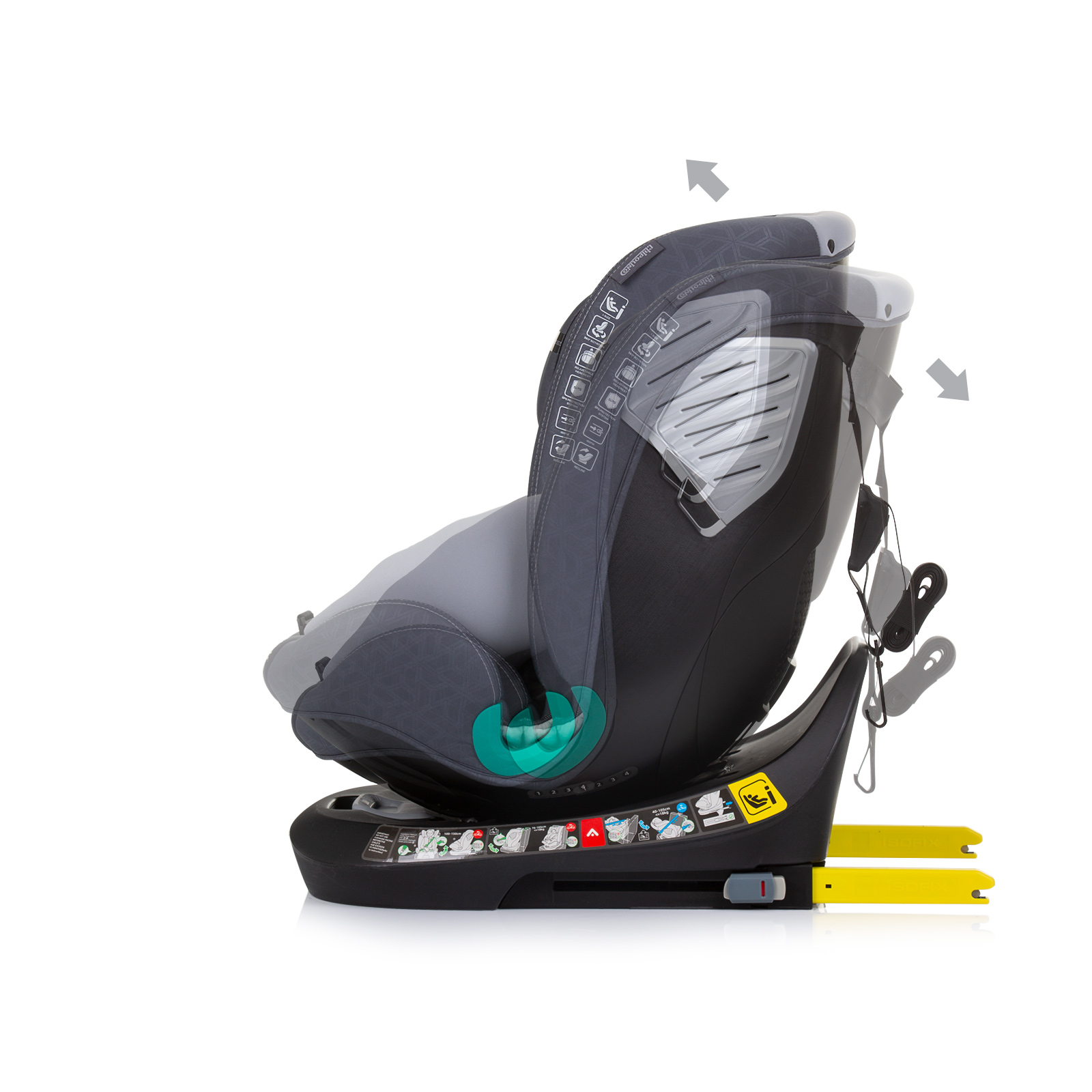 Car seat I-SIZE 40-150 cm ISOFIX 360 